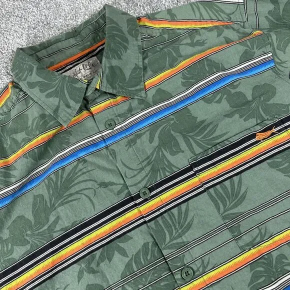 Salt Life Men's Button Down Live Salty Hawaii Shirt Shirt Sleeve Size Large - Picture 1 of 15